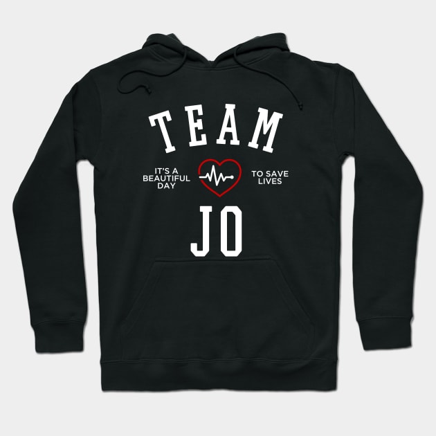 TEAM JO WILSON Hoodie by localfandoms